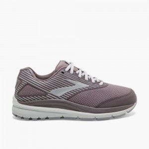 Brooks Addiction Walker Suede Dark Grey | 49CJLTSOD