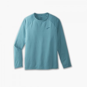 Brooks Atmosphere Long Sleeve 2.0 Blue | 31GWTCPDN