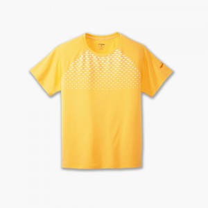 Brooks Atmosphere Short Sleeve 2.0 Orange | 42PXIVGDT