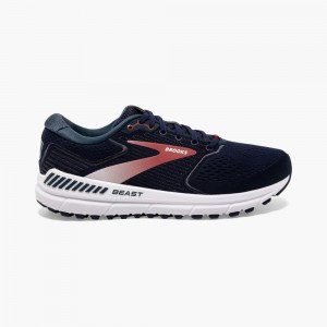 Brooks Beast '20 Navy / Red | 26NEIGPHY