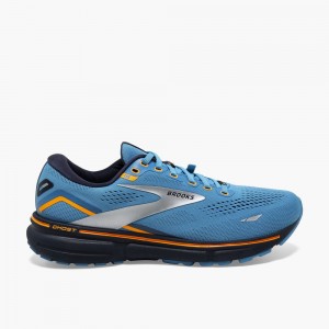 Brooks Ghost 15 GTX Blue / Navy / Orange | 34MXVZJUE