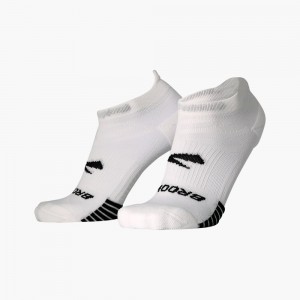 Brooks Ghost Lite No Show 2-Pack White | 14CNSLZVP