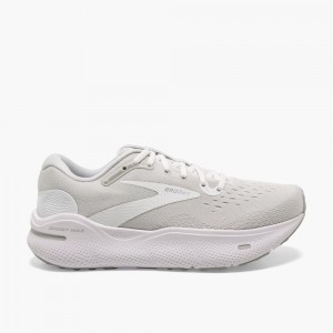 Brooks Ghost Max White / Metal Silver | 37DFGVSZN