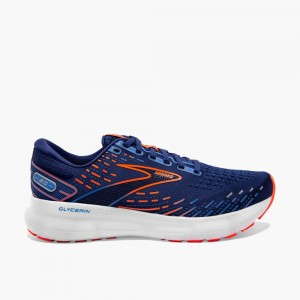 Brooks Glycerin 20 Blue / Blue / Orange | 94EYHQOJI