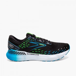 Brooks Glycerin GTS 20 Black / Green | 74ULFPYMN