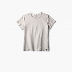 Brooks Luxe Short Sleeve Light Grey | 13GVJSTXL