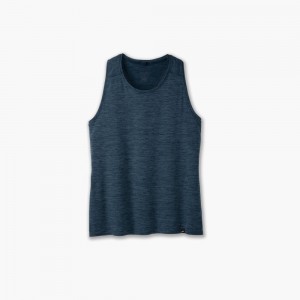 Brooks Luxe Tank Heather Ocean Drive | 40YTPASOH