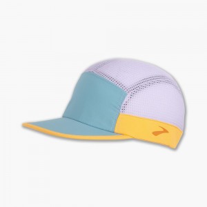 Brooks Propel Mesh Hat Light Turquoise / Light Purple / Orange | 01IKNJYUD