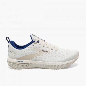 Brooks Revel 6 White / Blue | 73KSORQUE