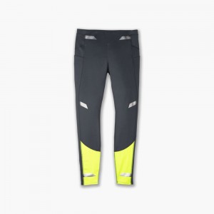 Brooks Run Visible Tight Asphalt/Nightlife | 81RTUXVAS