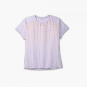 Brooks Sprint Free Short Sleeve 2.0 Light Purple | 94SOWLIQC