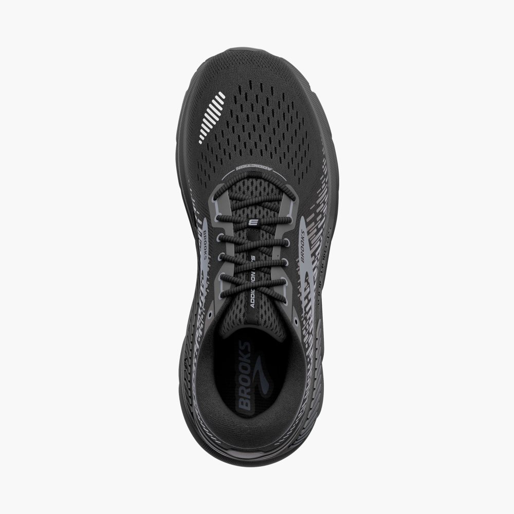 Brooks Addiction GTS 15 Black / Black | 67KYJPXQV