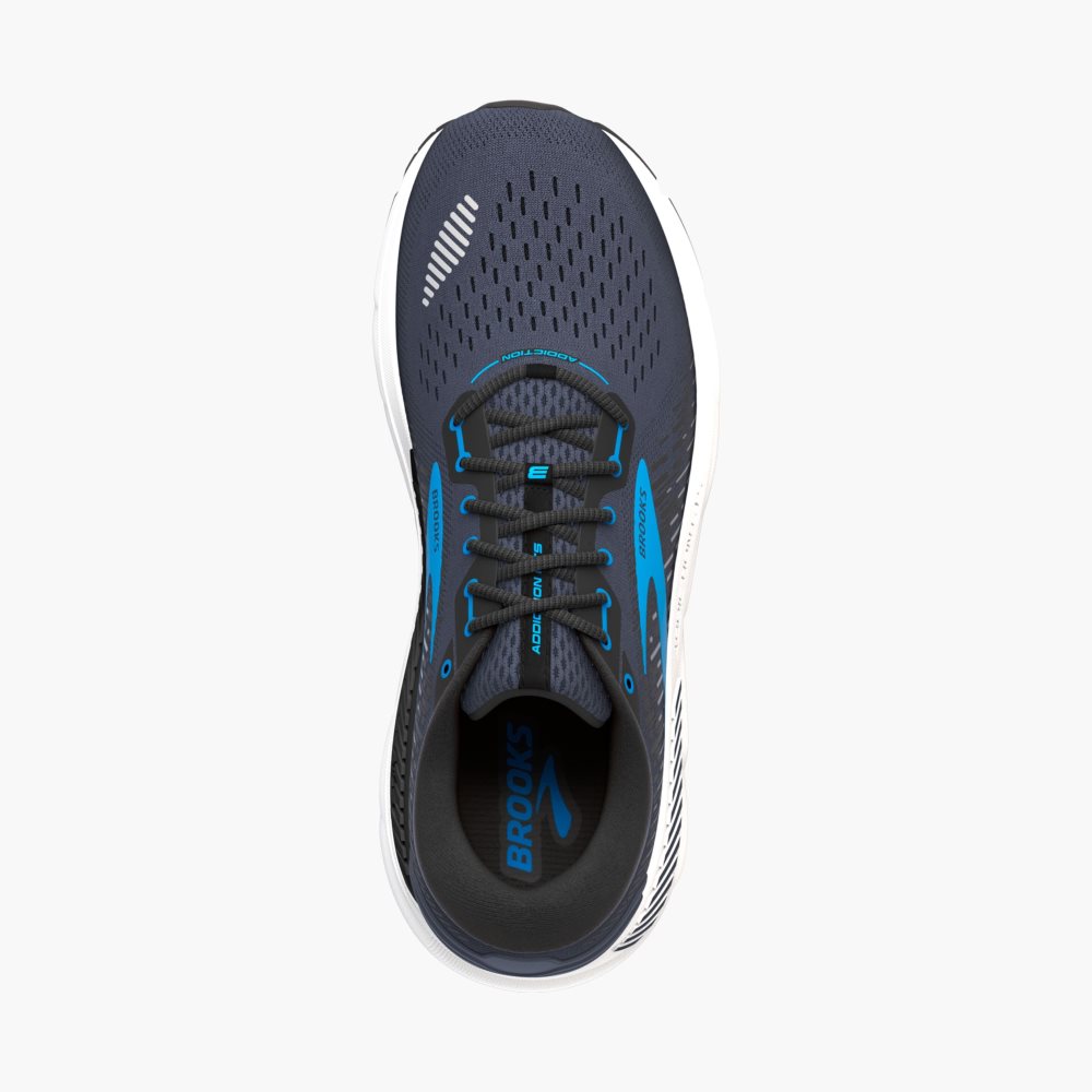 Brooks Addiction GTS 15 Black / Blue | 26GYQZOHT