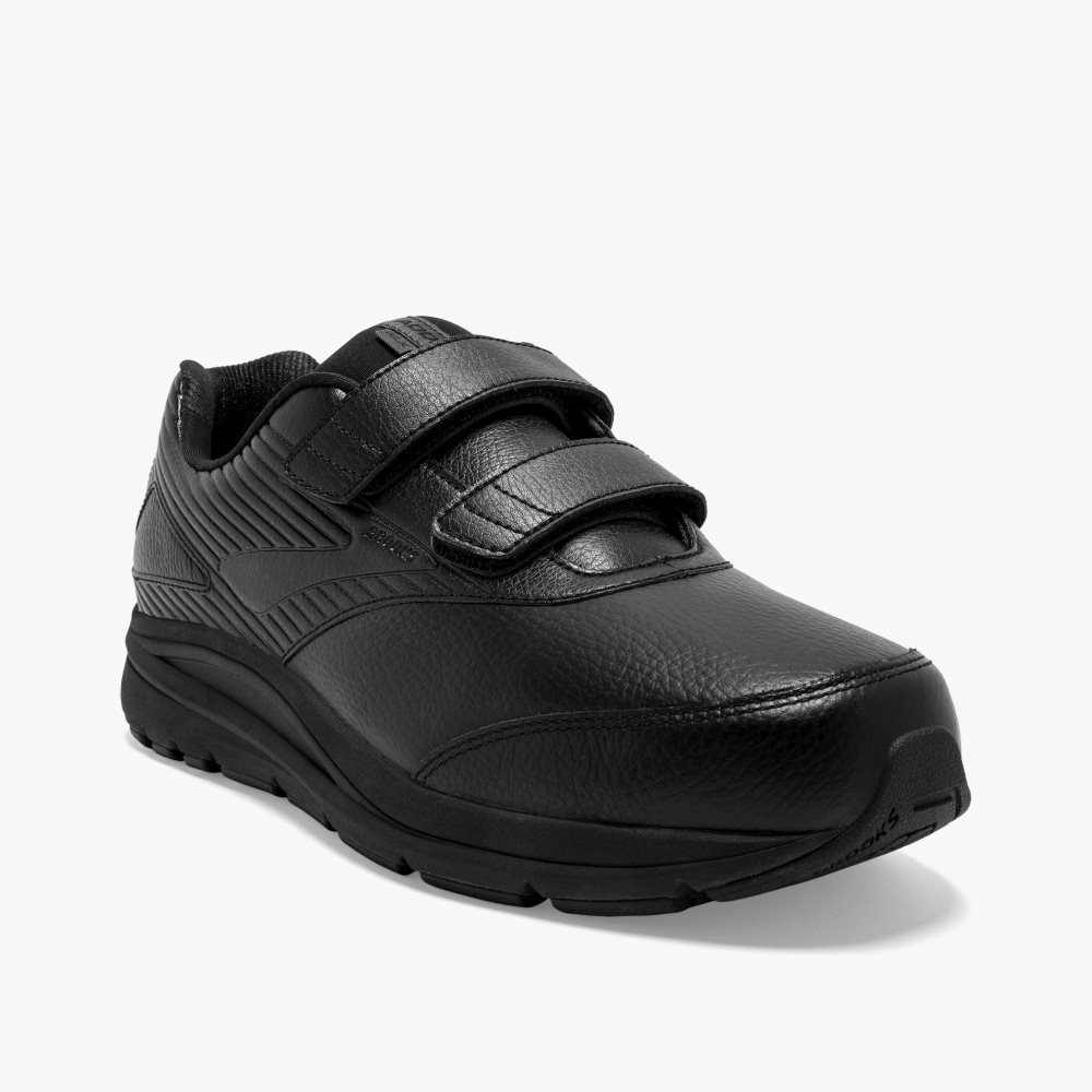 Brooks Addiction Walker V-Strap 2 Black / Black | 96XUAZJQB