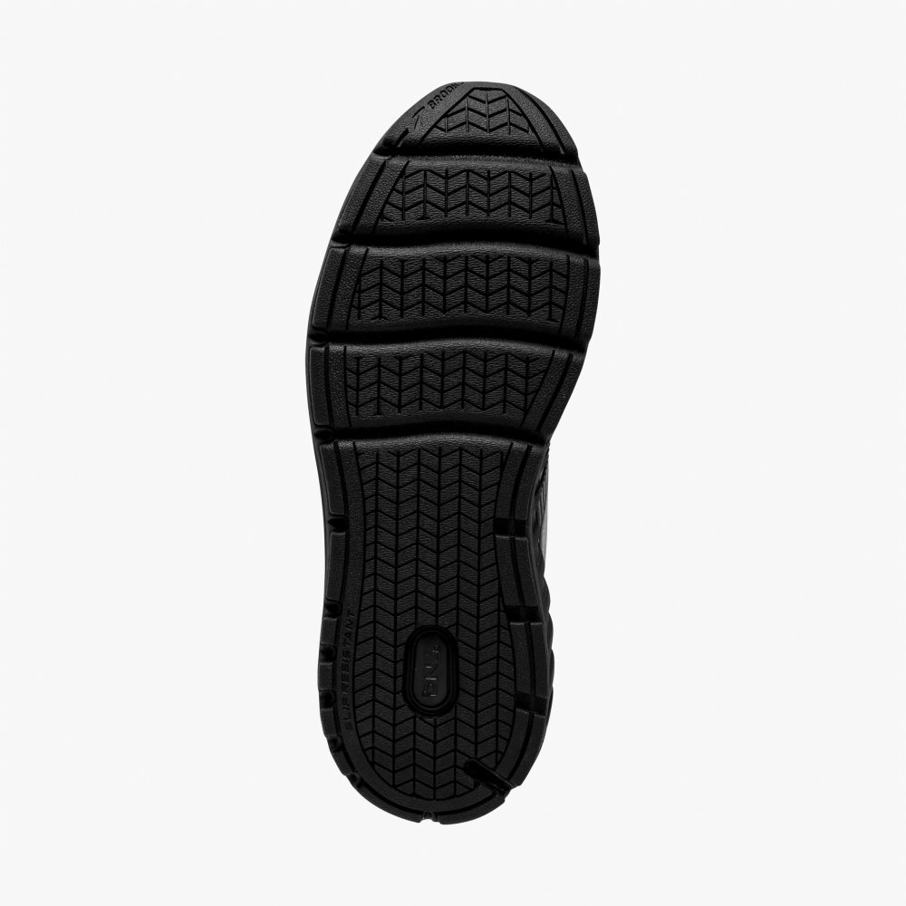 Brooks Addiction Walker V-Strap 2 Black / Black | 96XUAZJQB