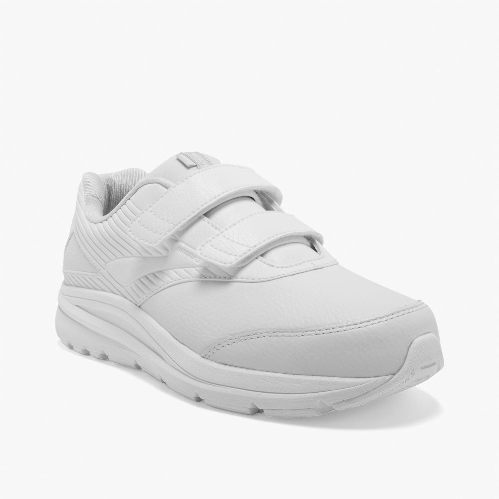 Brooks Addiction Walker V-Strap 2 White / White | 56KOUDVFE