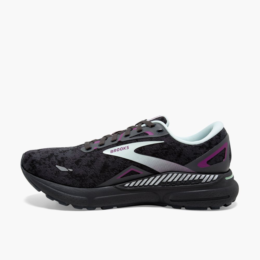 Brooks Adrenaline GTS 23 Black / Light Blue / Purple | 72SKIBCDT