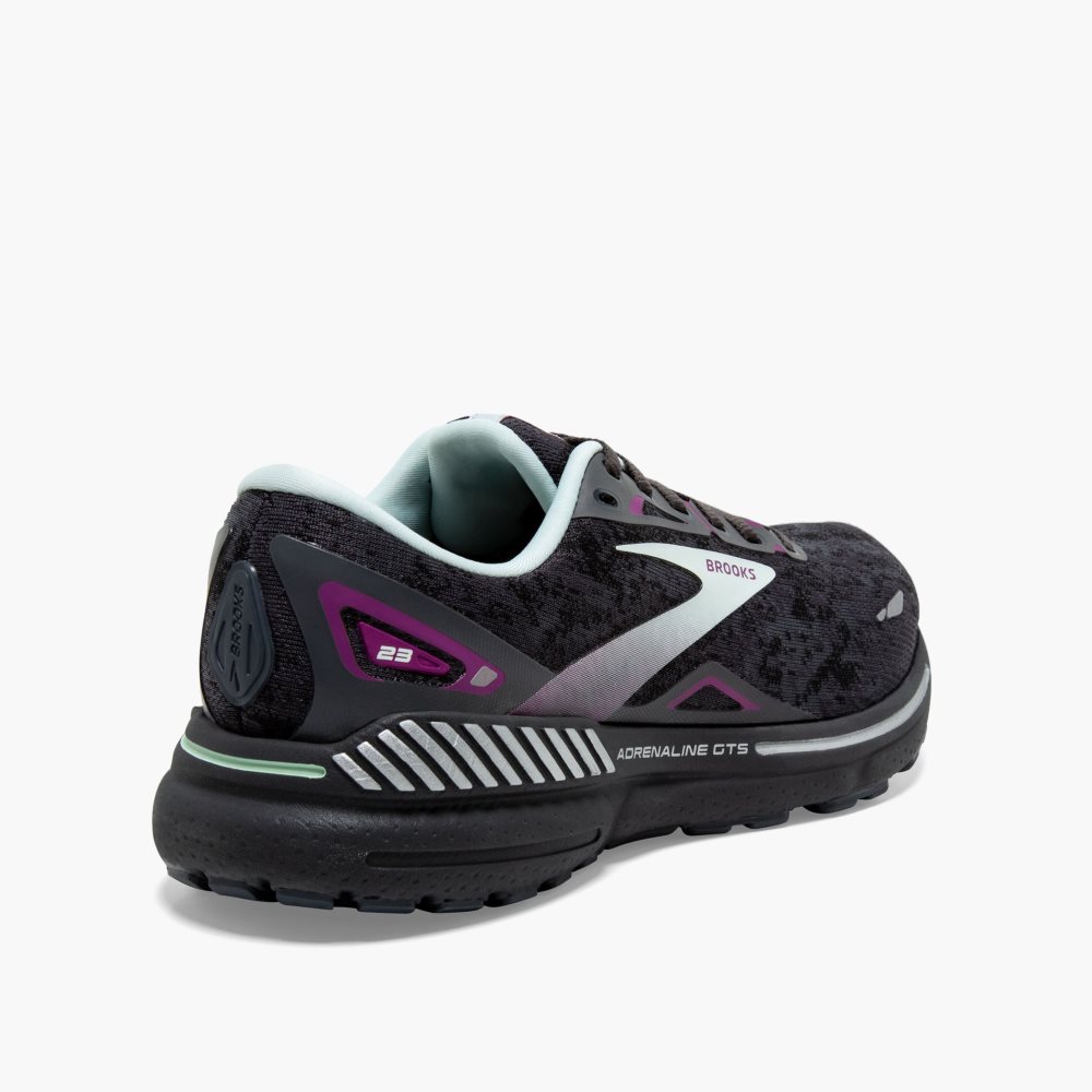 Brooks Adrenaline GTS 23 Black / Light Blue / Purple | 72SKIBCDT