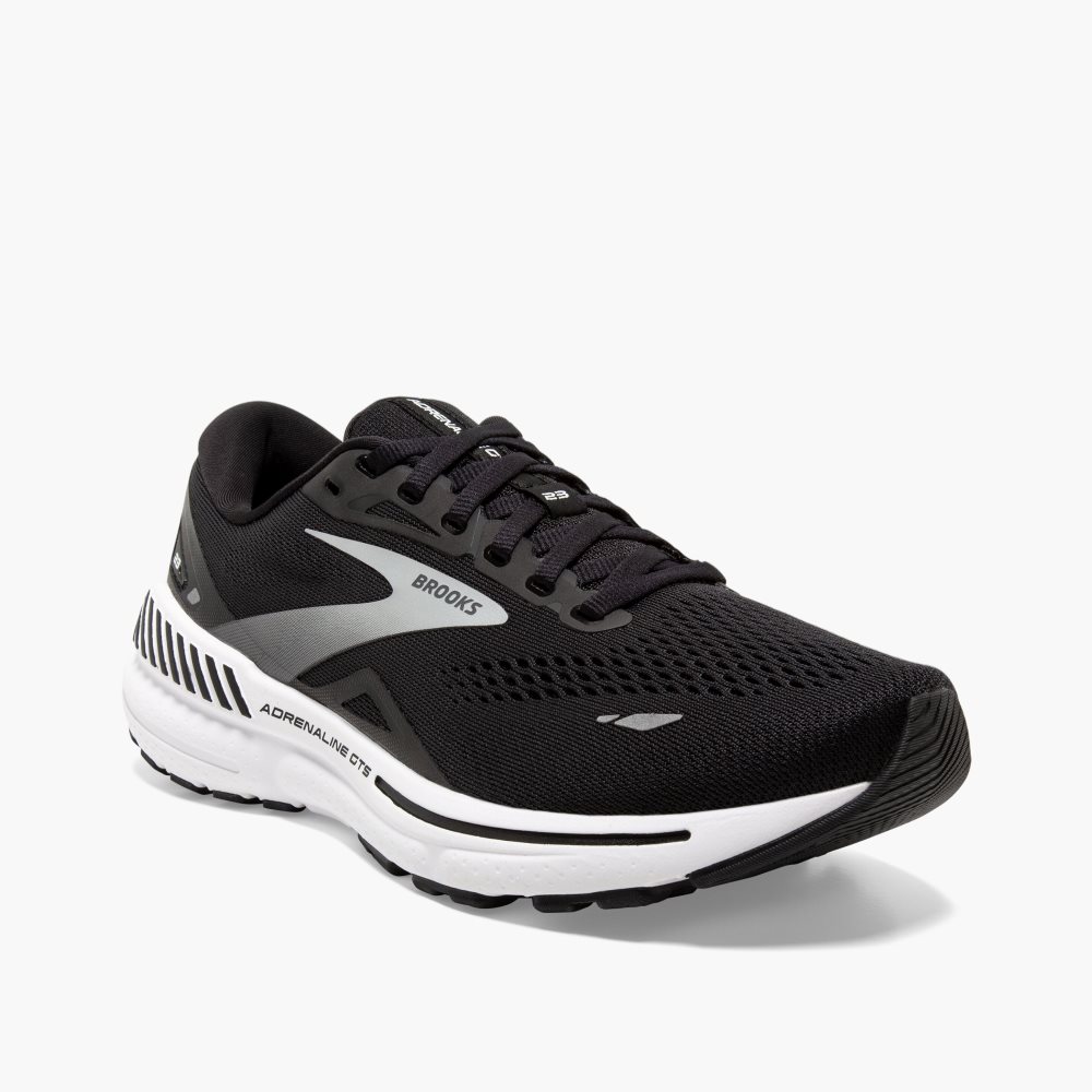 Brooks Adrenaline GTS 23 Black / White / Silver | 34BWPQIMK