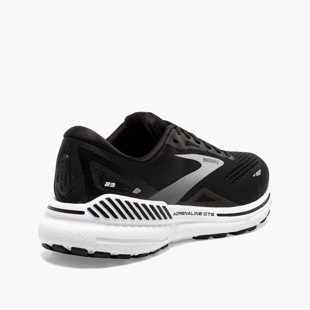 Brooks Adrenaline GTS 23 Black / White / Silver | 34BWPQIMK