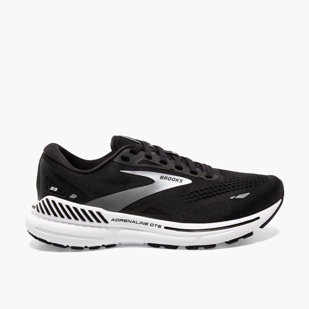 Brooks Adrenaline GTS 23 Black / White / Silver | 34BWPQIMK