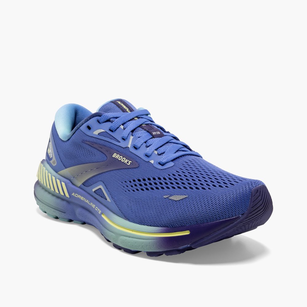 Brooks Adrenaline GTS 23 Blue / Yellow Light Green | 41DVRFTAY