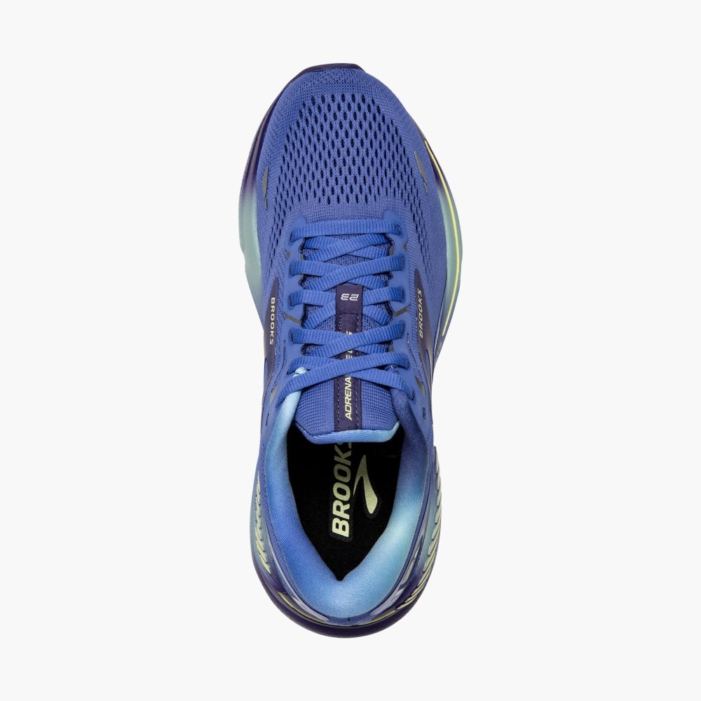 Brooks Adrenaline GTS 23 Blue / Yellow Light Green | 41DVRFTAY