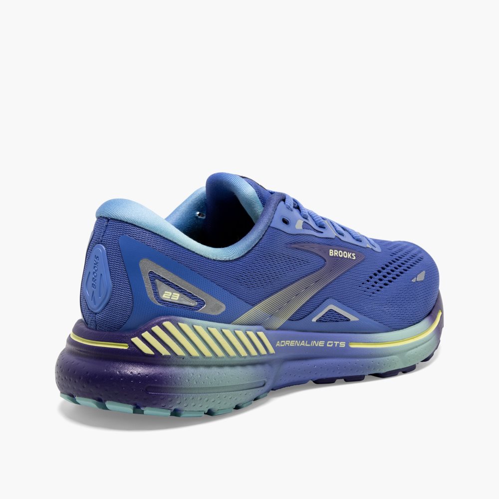 Brooks Adrenaline GTS 23 Blue / Yellow Light Green | 41DVRFTAY