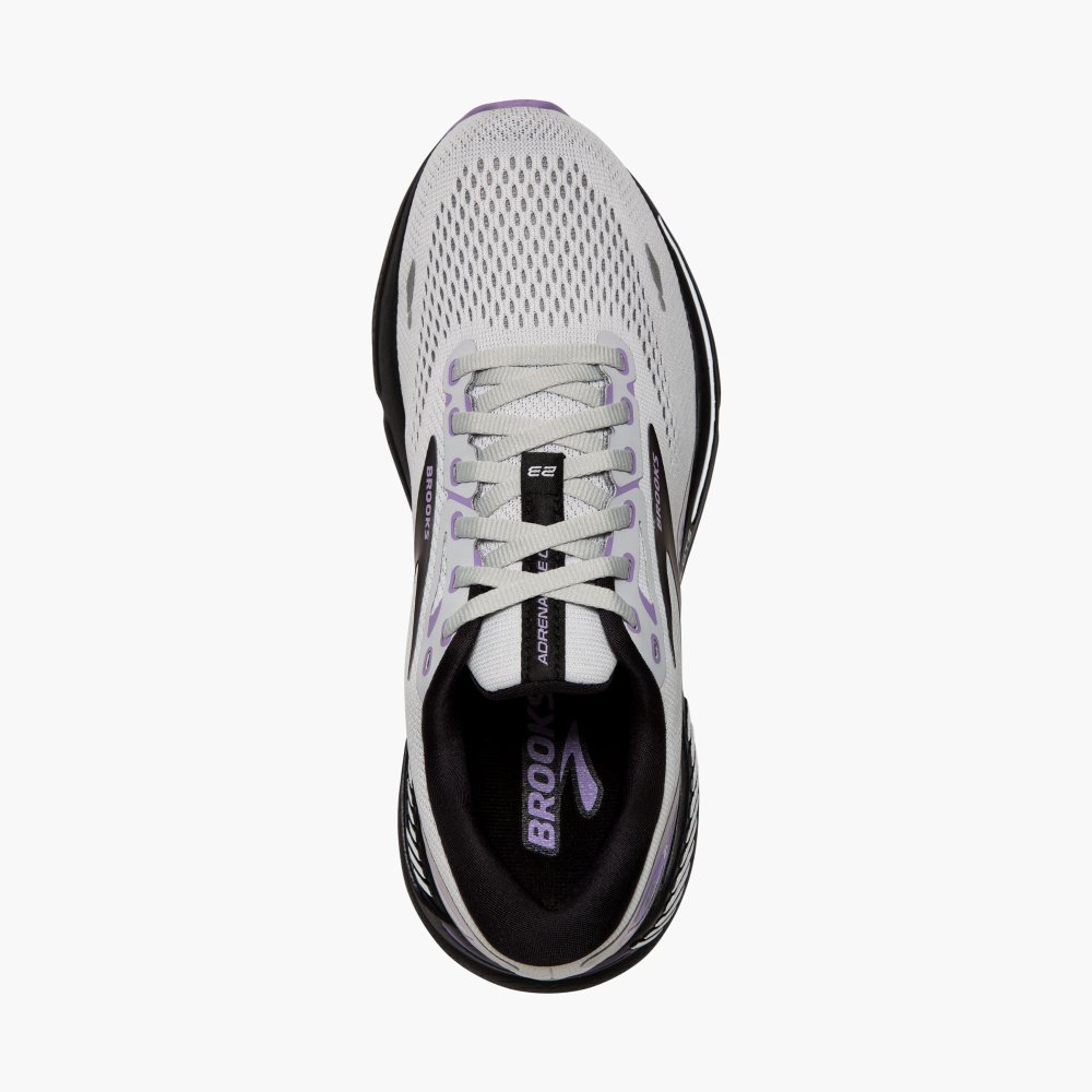 Brooks Adrenaline GTS 23 Grey / Black / Purple | 80FPROEMC