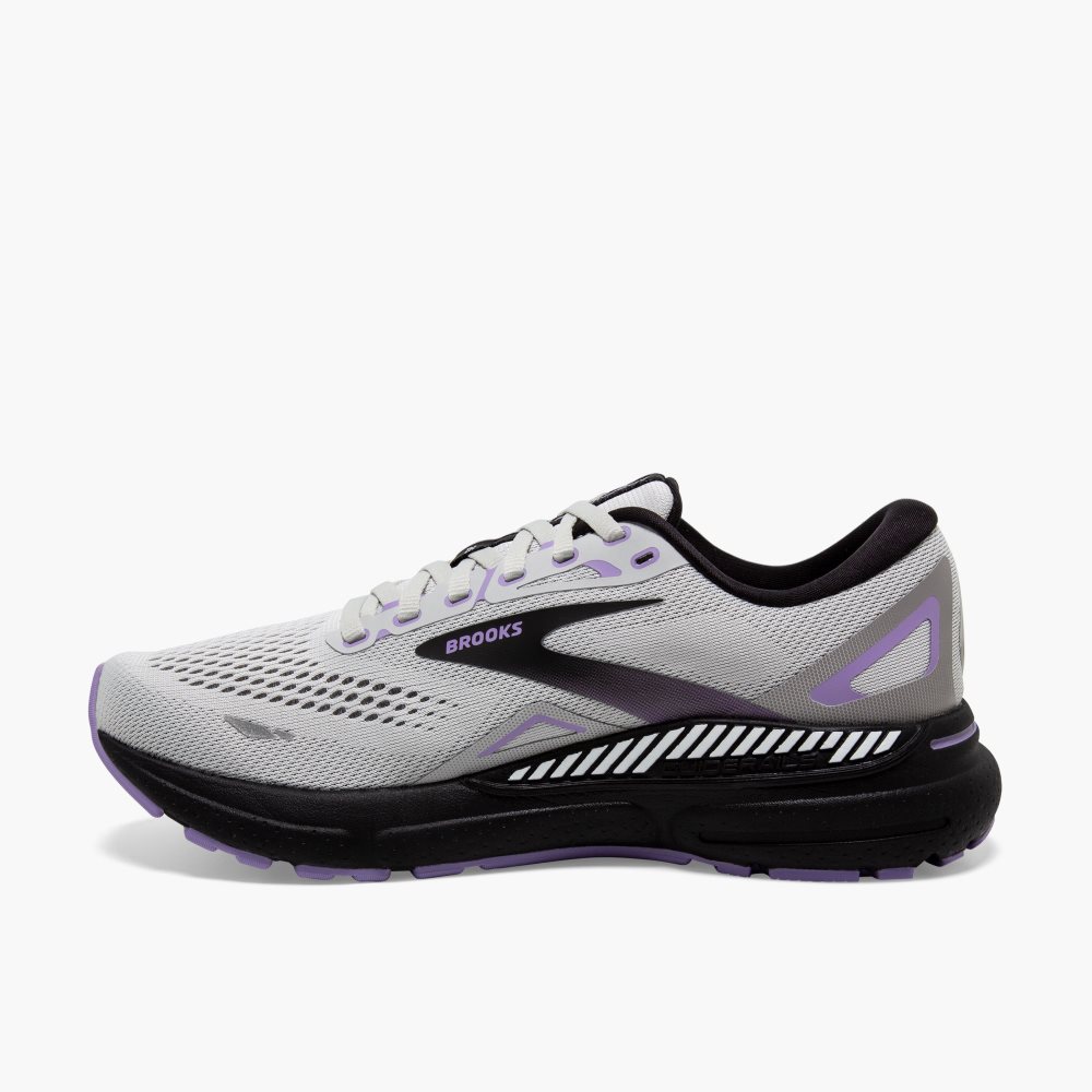 Brooks Adrenaline GTS 23 Grey / Black / Purple | 80FPROEMC