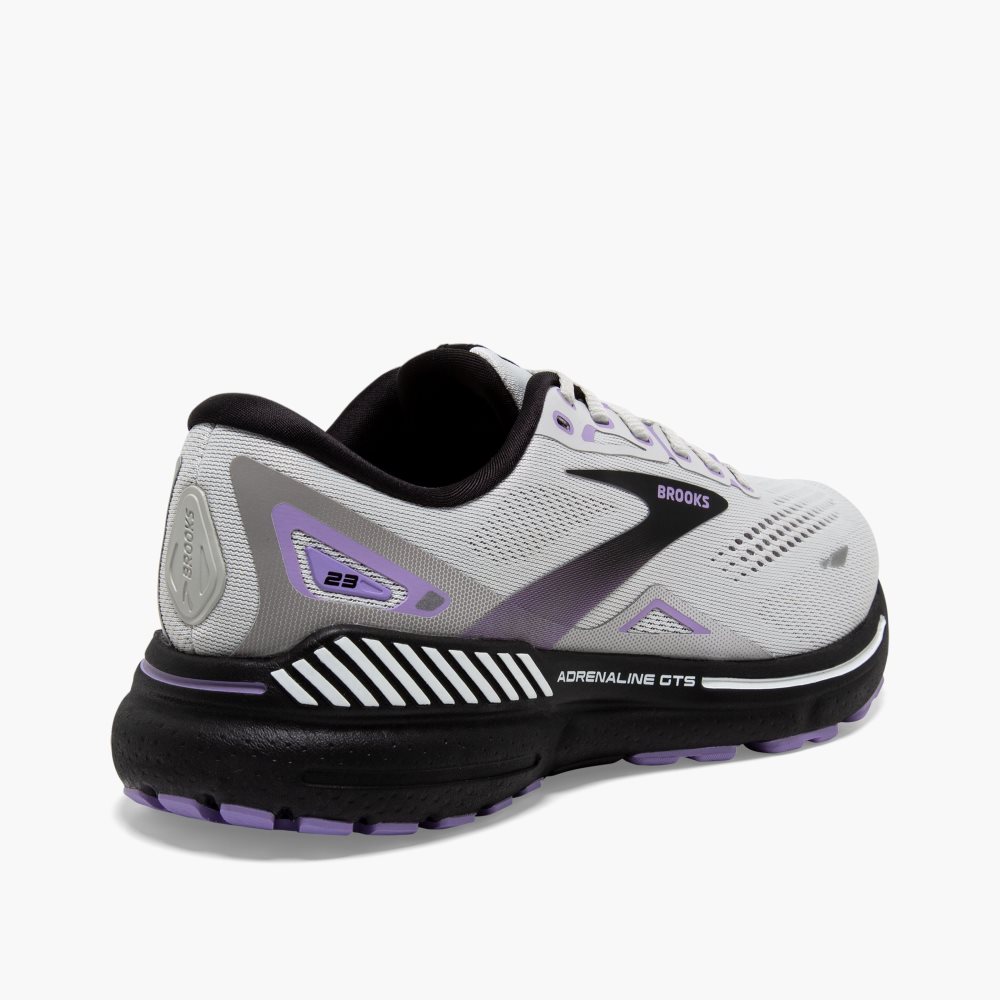 Brooks Adrenaline GTS 23 Grey / Black / Purple | 80FPROEMC