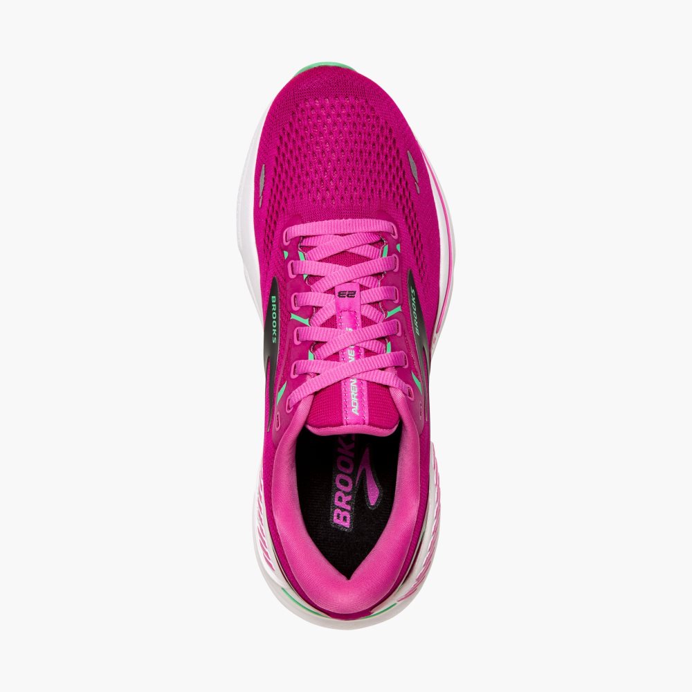 Brooks Adrenaline GTS 23 Pink / Fuchsia / Black | 40QVZXTCS