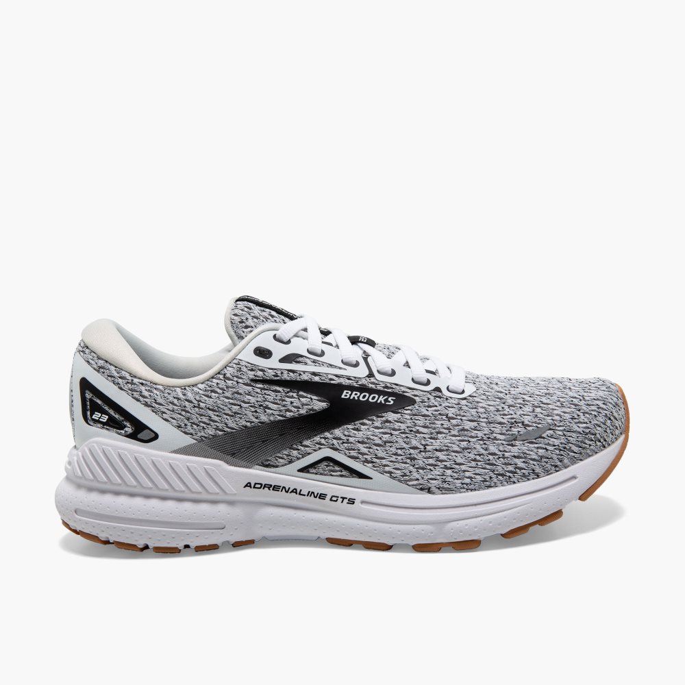 Brooks Adrenaline GTS 23 White / Black | 10APEDUFQ