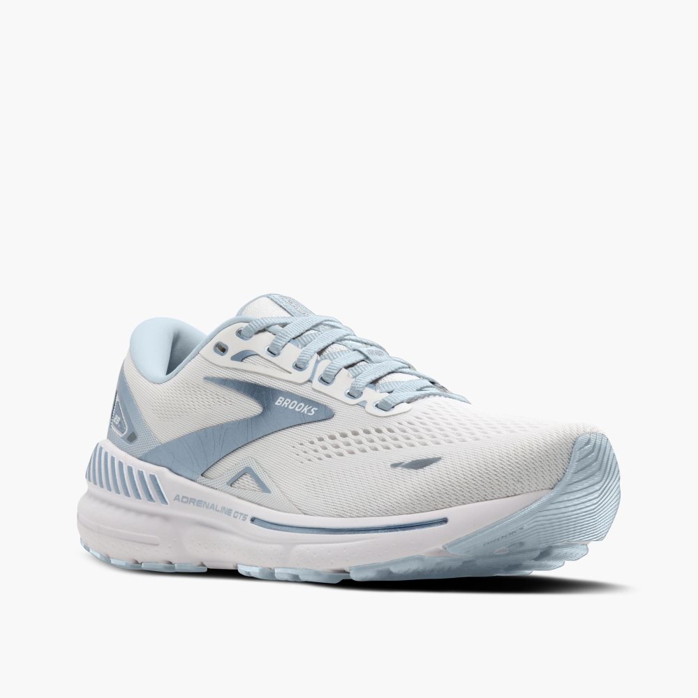 Brooks Adrenaline GTS 23 White / Blue | 21BMSWEHC