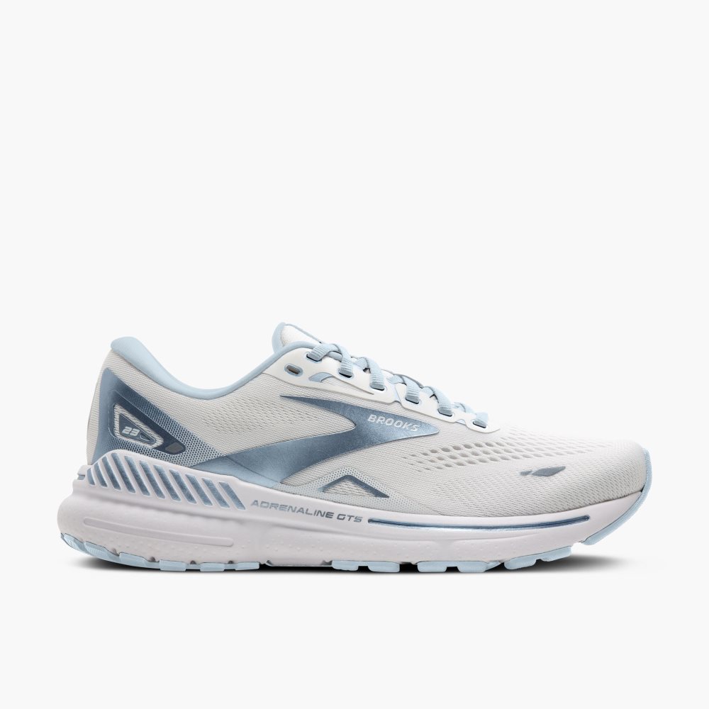 Brooks Adrenaline GTS 23 White / Blue | 21BMSWEHC