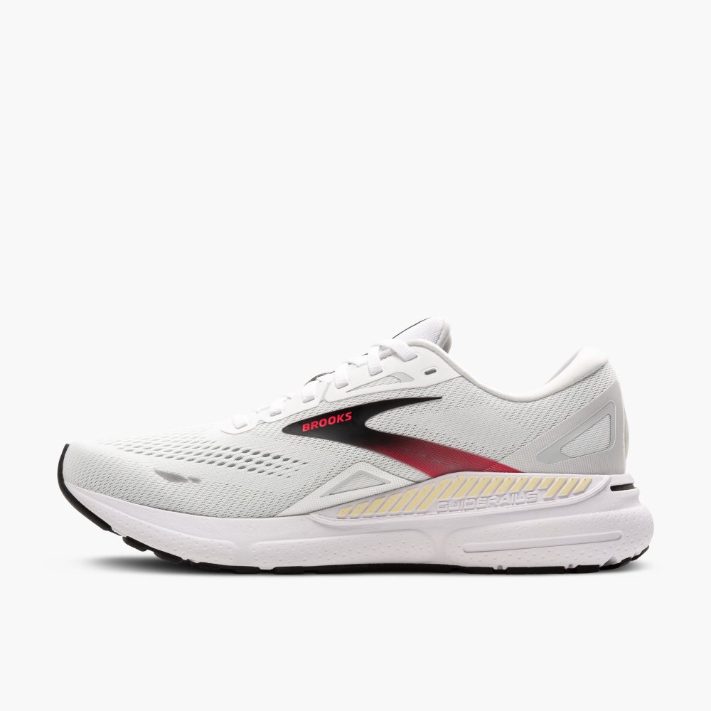 Brooks Adrenaline GTS 23 White / Cream / Pink | 40AFLXNMT