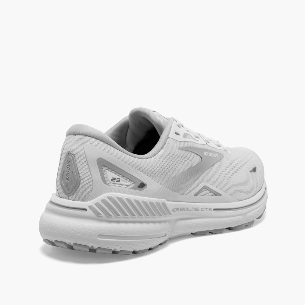 Brooks Adrenaline GTS 23 White / Silver | 26ODZTBCP