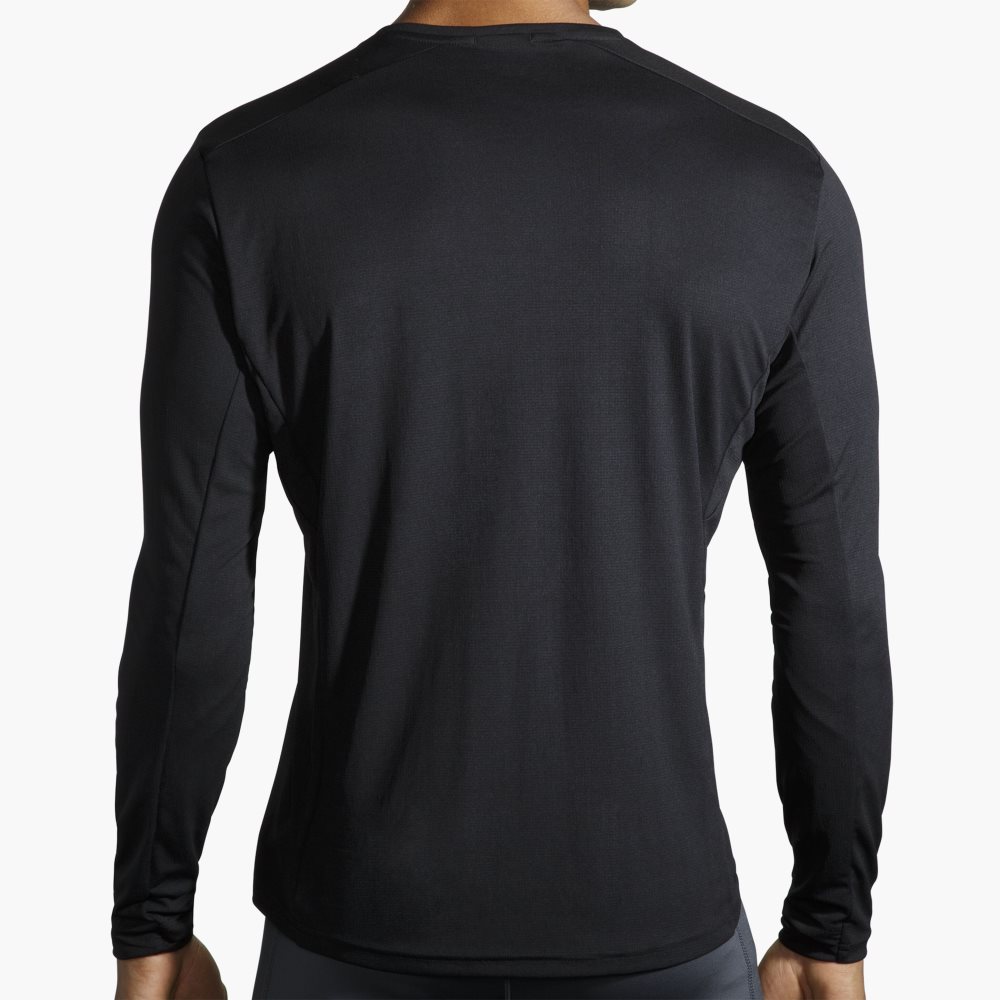 Brooks Atmosphere Long Sleeve Black | 83YIGOSLF