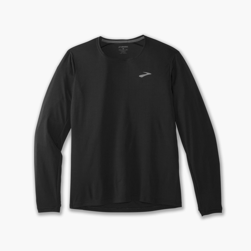 Brooks Atmosphere Long Sleeve Black | 83YIGOSLF