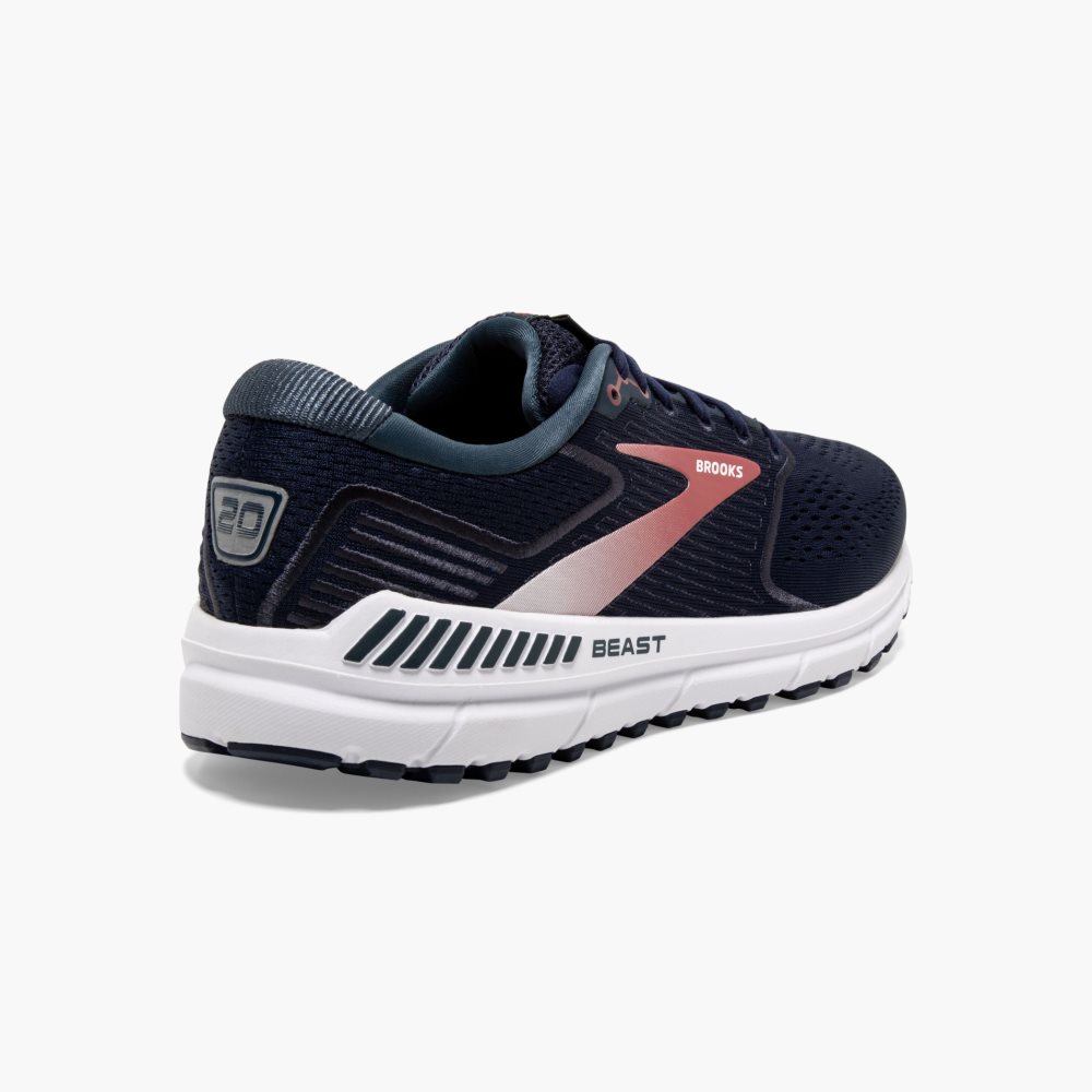 Brooks Beast '20 Navy / Red | 26NEIGPHY