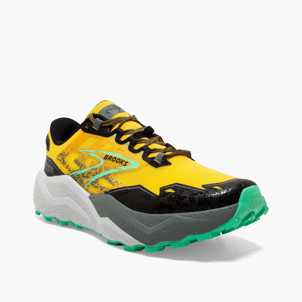 Brooks Caldera 7 Lemon / Black | 69QWXVBCN