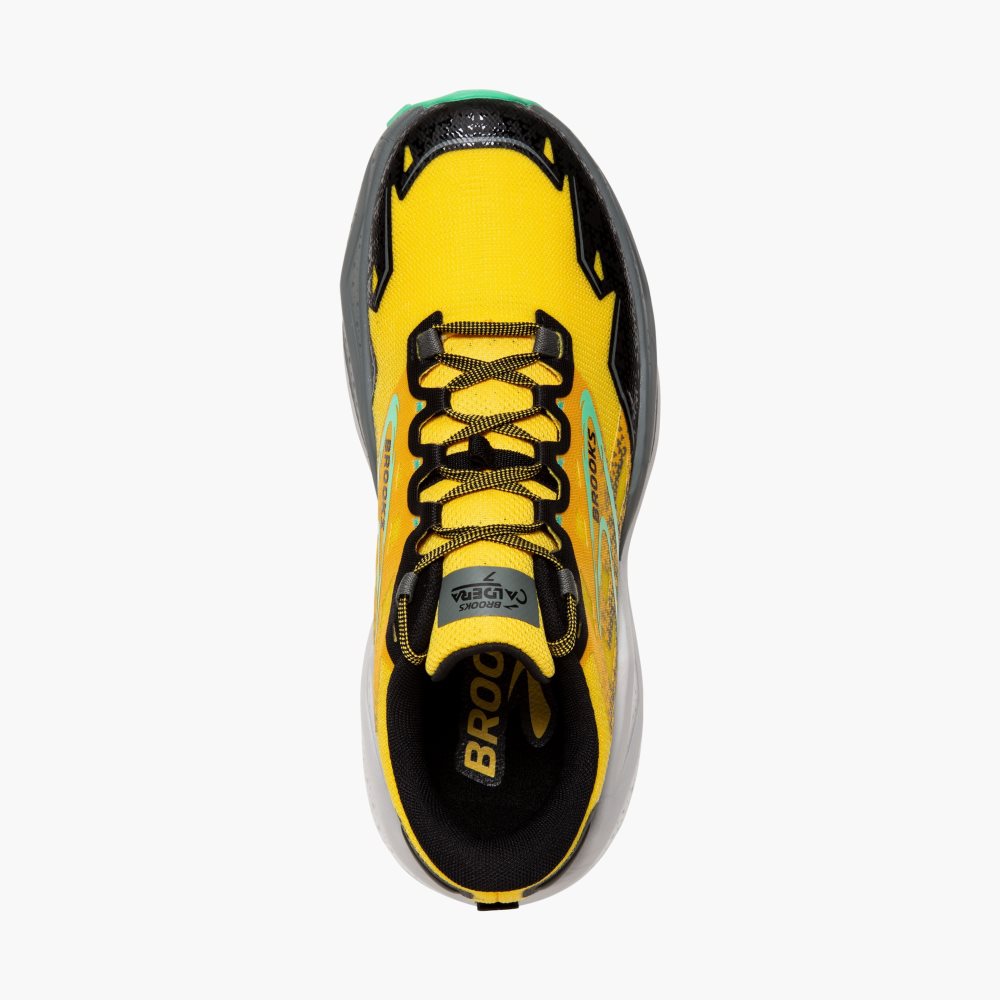 Brooks Caldera 7 Lemon / Black | 69QWXVBCN