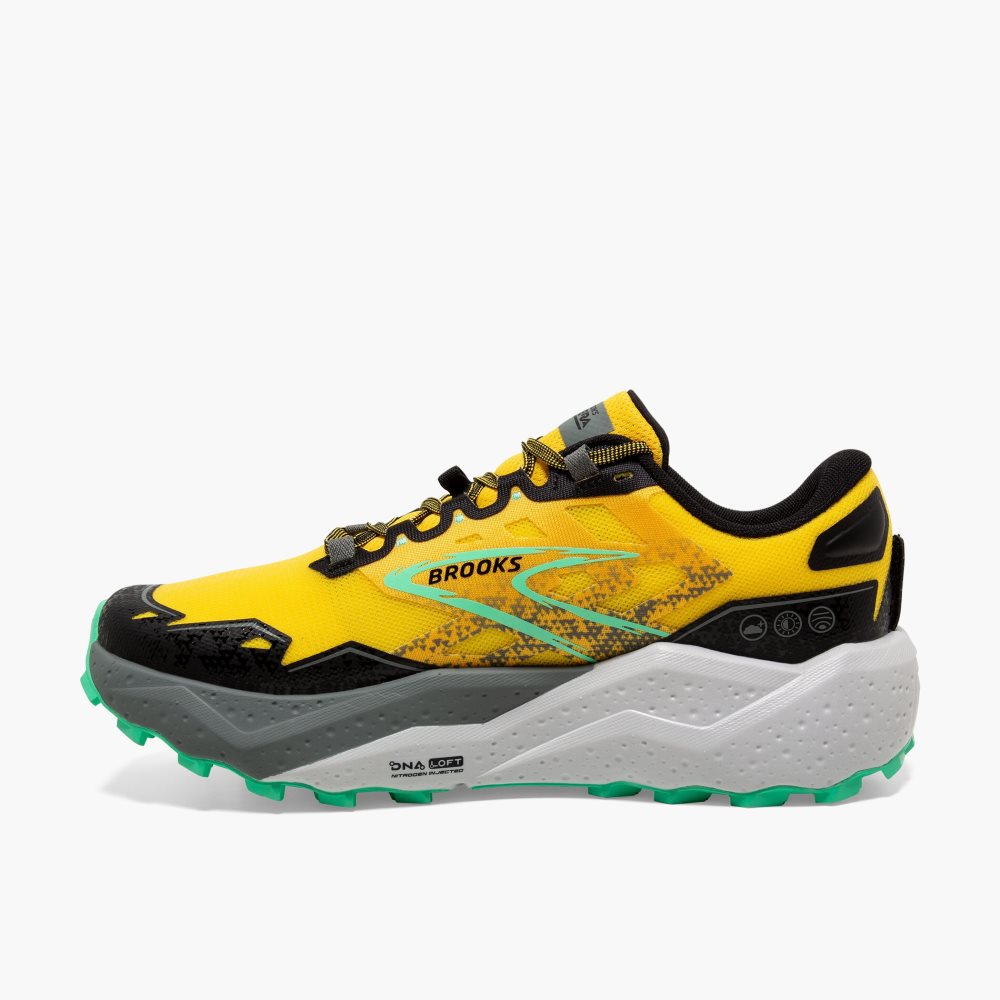 Brooks Caldera 7 Lemon / Black | 69QWXVBCN