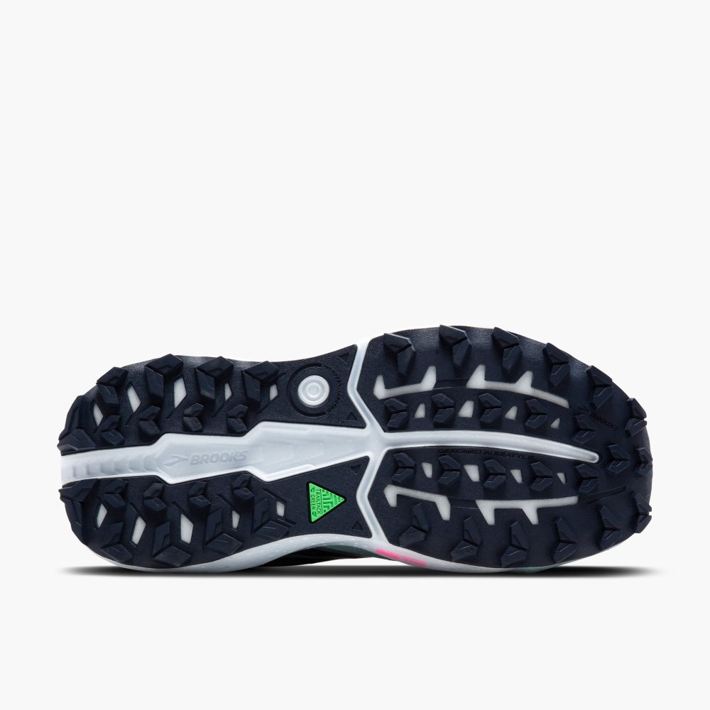 Brooks Caldera 7 Navy / Light Green | 65AJUXWDQ