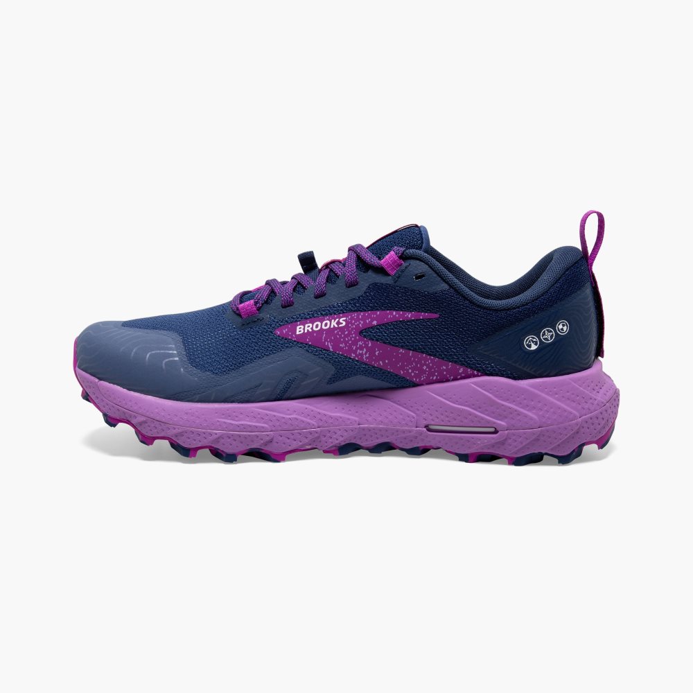 Brooks Cascadia 17 Navy / Purple / Purple | 70YFIXQHA