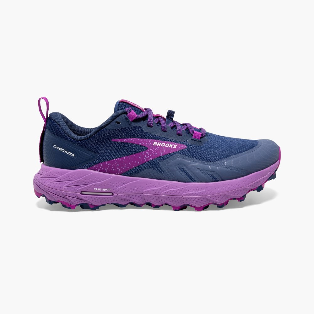 Brooks Cascadia 17 Navy / Purple / Purple | 70YFIXQHA