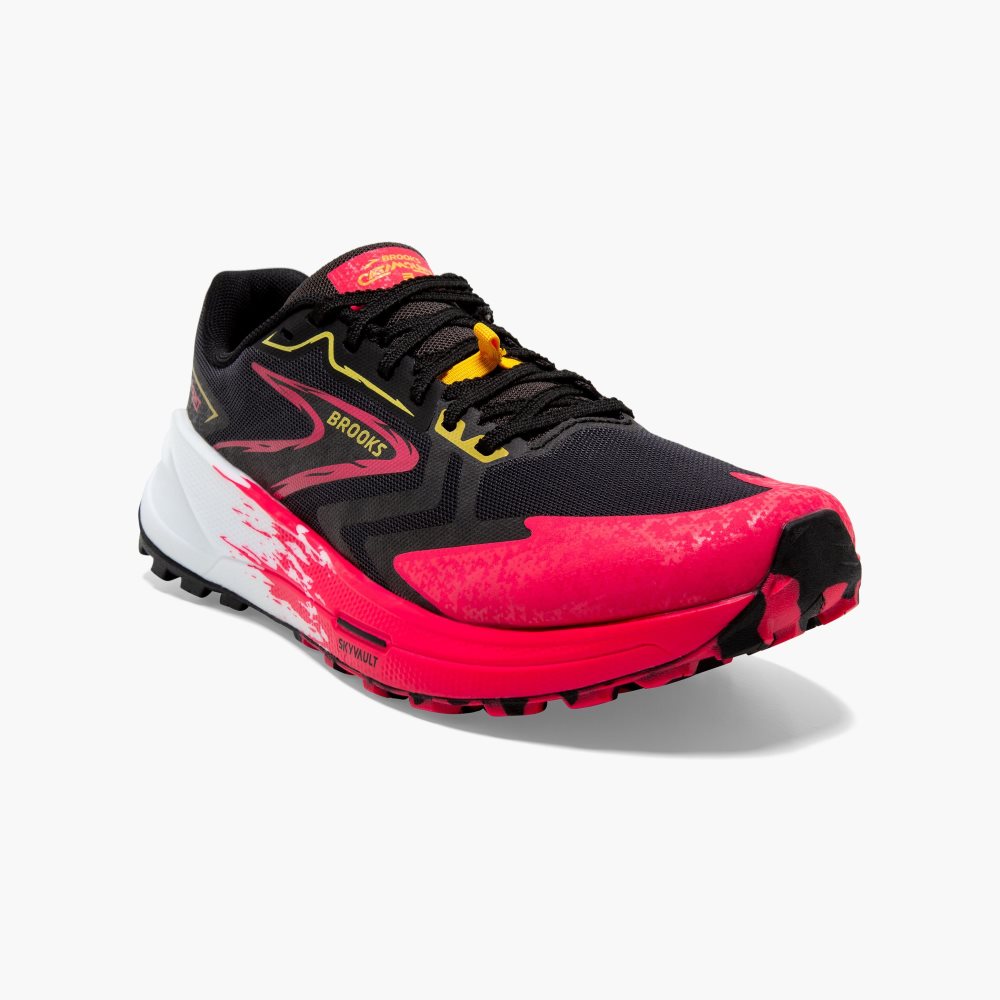 Brooks Catamount 3 Black / Pink / Lemon | 72SMPOIWD