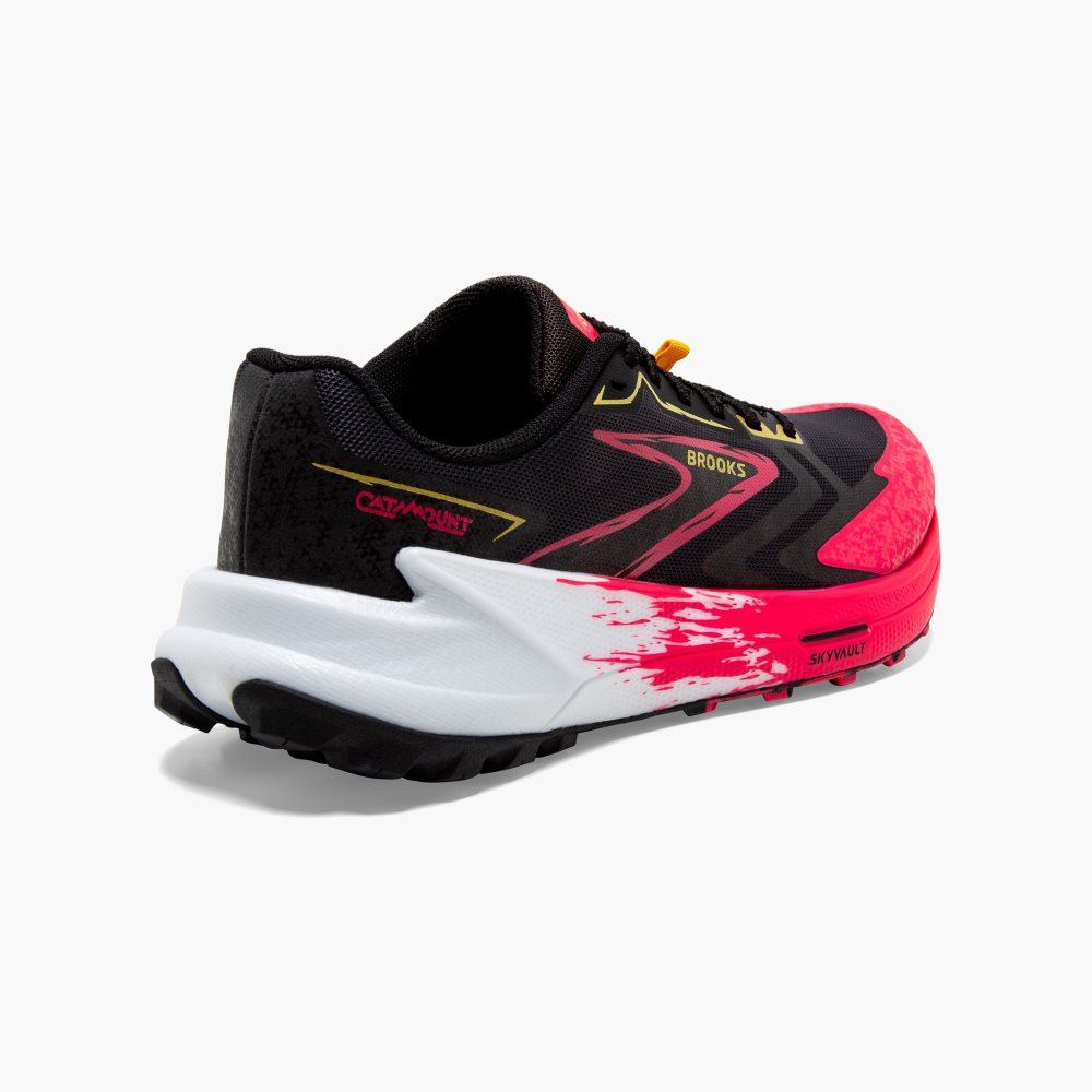 Brooks Catamount 3 Black / Pink / Lemon | 72SMPOIWD