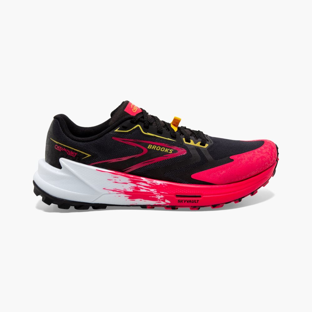 Brooks Catamount 3 Black / Pink / Lemon | 72SMPOIWD