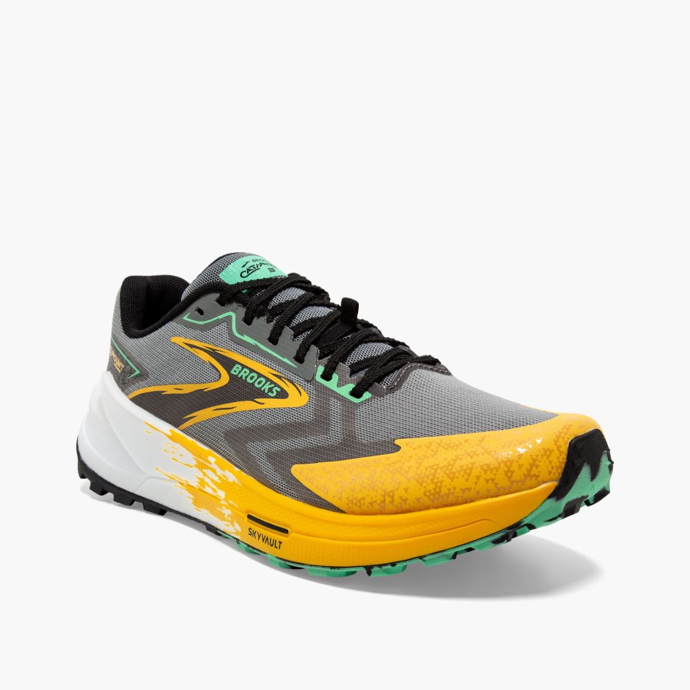 Brooks Catamount 3 Lemon / Olive | 81AGQRYZF